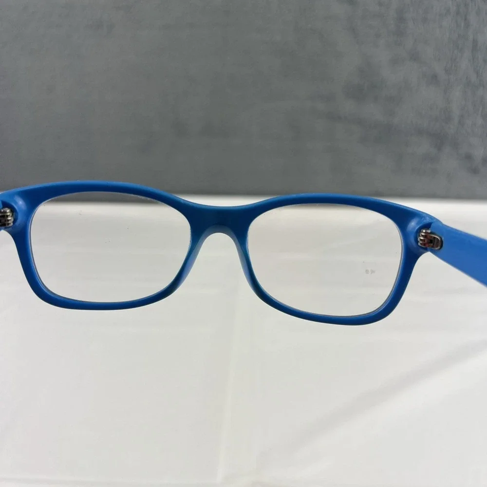 Ray-Ban Eyeglasses Youth RB 1528 3659 Black Blue Interior FRAMES ONLY 46-16-125